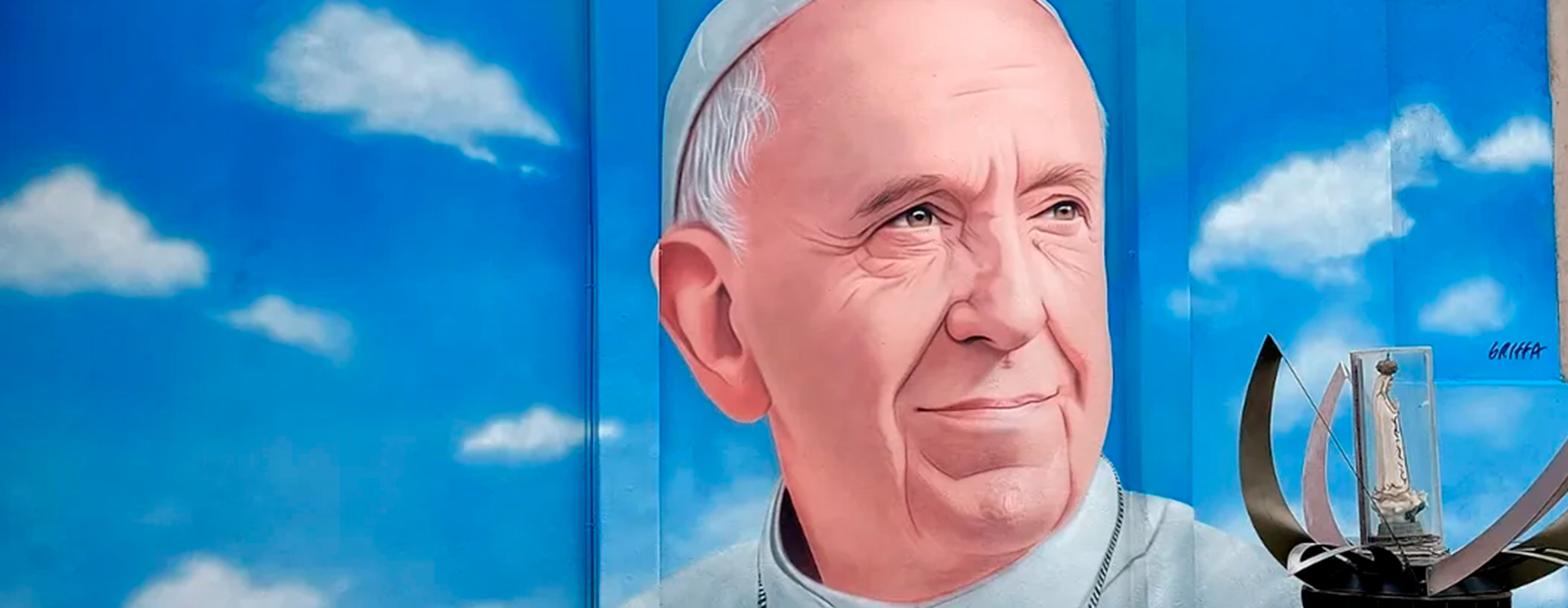 Mural Papa Francisco